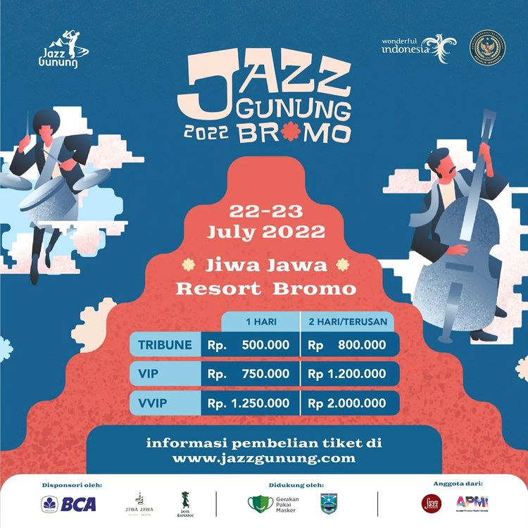 Resmi Jazz Gunung Mengalun Lagi 22 Dan 23 Juli 2022, Sudah Siap!