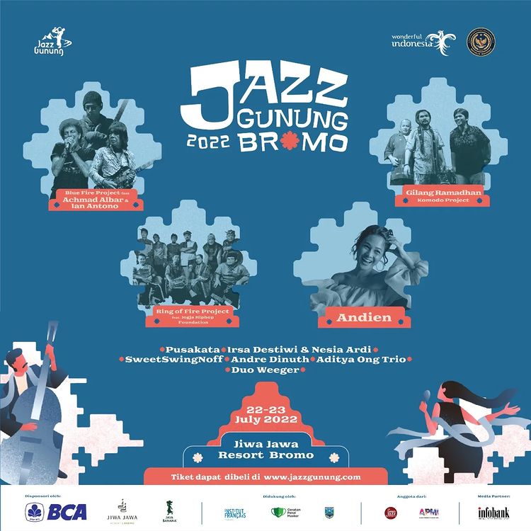 Lineup Final Jazz Gunung 2022
